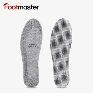 Gray Wool Aluminum Foil Warm Insole