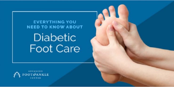 How to care for diabetic foot